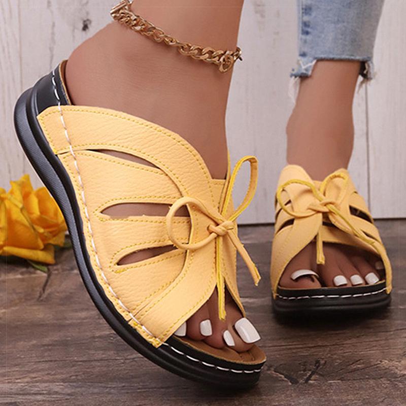 Damen Sandalen Sommerschuhe für Damen Niedrige Absätze Sandalen Slipper Sommer Schuhe Bequeme Absatzschuhe Zapatos Mujer