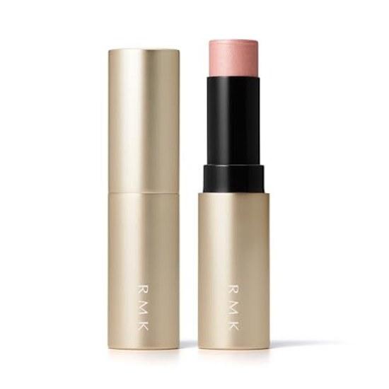 RMK Official Radiant Color Stick 02 Polar Ruby (Cream Cheek Single Eyeshadow Highlight Stick) Beauty