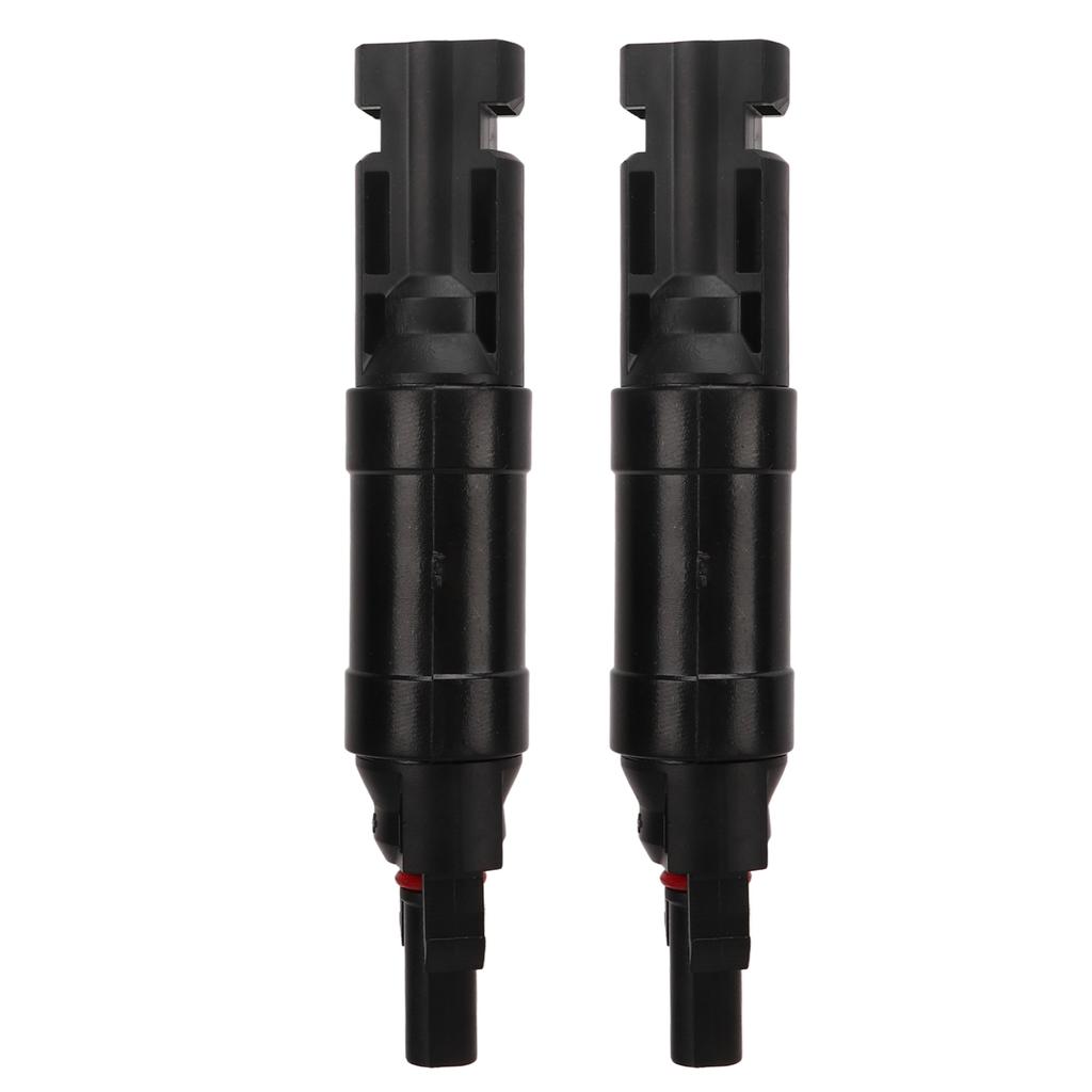 2 Pcs Solar Photovoltaic Connector 20A IP67 Waterproof PV Diode Fuse Connector for Solar System