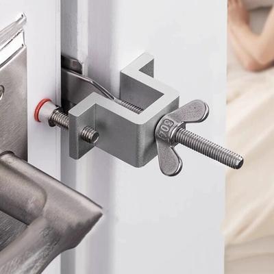 Stainless Steel Travel Locks Smooth Surface Burr-Free Door Lock Suitable For Home Dorm Hotel