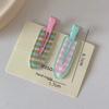 2/4pcs Candy Color Fruit Hair Bang Clip Summer Hairpin No Crease Acrylic Barrette Hair Side Clamp For Girl Hair Accessories
