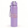 1PC Small Paragraph Faded Vintage Text Print 750ml Portable Sports Water Bottle Leakproof Gym Outdoor Travel Drink Cup
