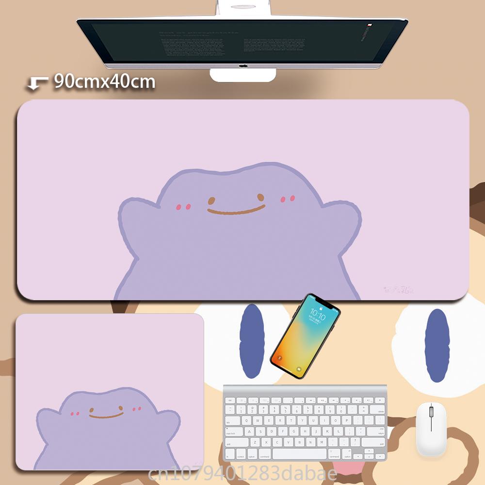 Quality Leather Pikachu Mouse Pad Pokémon Keyboard Pad Student Learning Writing Table Mat Waterproof Oil Resistant Tablecloth