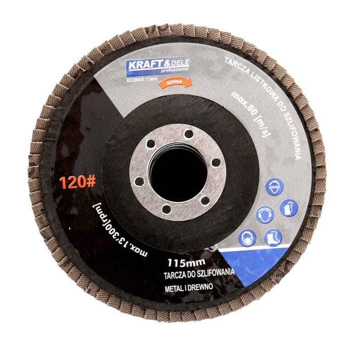 Tarcza Listkowa 115Mm P120 Uniwersalna | Kraft&Dele