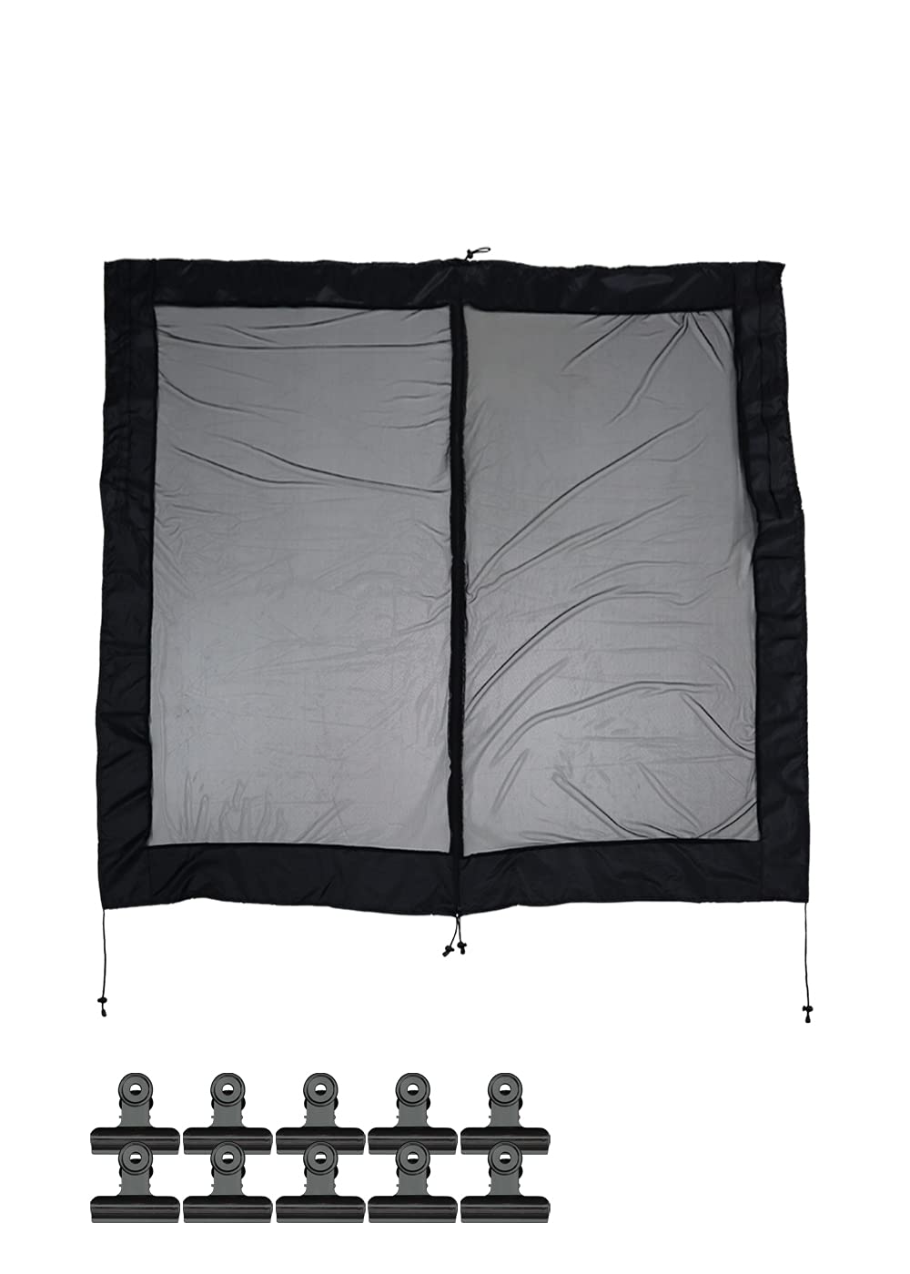 

Meltec WP-34 Сетка на окно автомобиля, для задних дверей, 69,9 x 63,0 дюйма (175 х 4)For back door чёрный