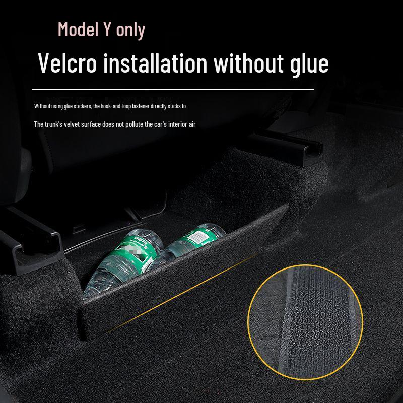 Tesla Model Y Under Seat Storage Partition and Interior Modification Baffle