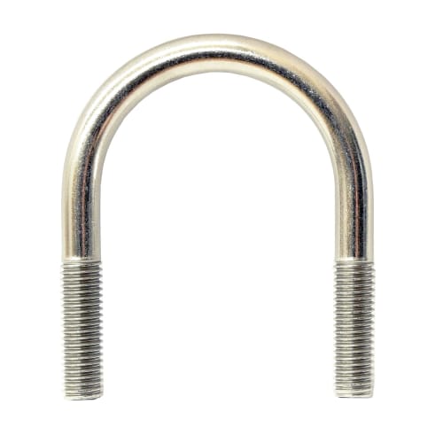 Onokatsu SUS304 Stainless Steel U-Bolt (for General Steel Pipe) [M8 Series] (M8 x 25A (Pack of 5))