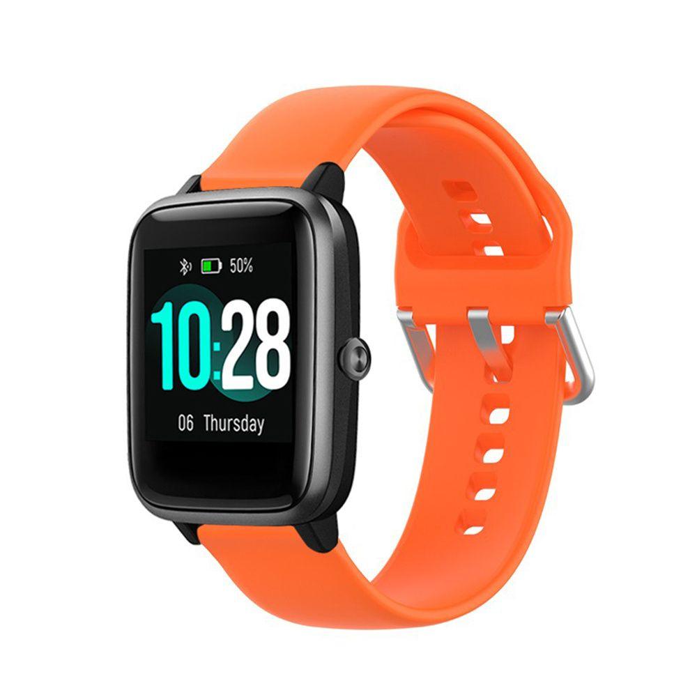 Colorful Sweatproof Replacement Sport Strap Quick Release Wristband Silicone Strap Watch Band