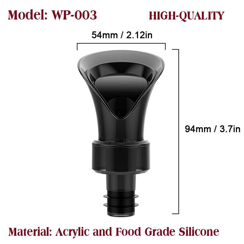 Weinzapfer Blütenblattförmig Rotwein Vakuum Frischhalteverschluss 2-in-1 Weinaufbewahrung Schneller Zapfer Haushaltsweinzapfer