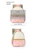 Colorful Cute Apple Embroidery Kid's Backpack: Mini Travel Kindergarten Bag
