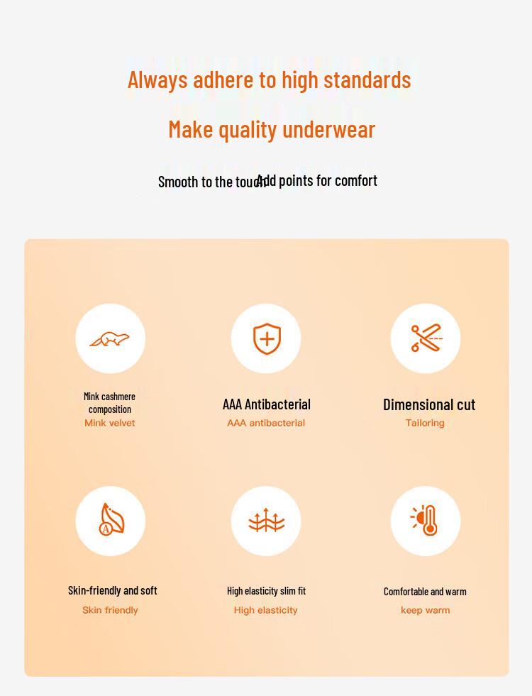 Nanjiren Women's De Velvet Thermal Underwear Set