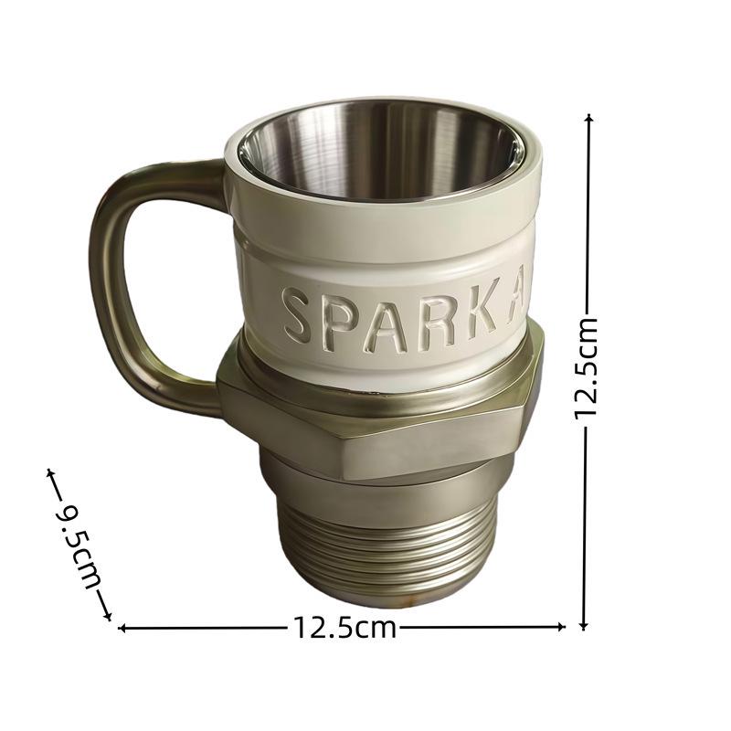 

Mechanical Spark Plug Mug Ornament for Home or Office