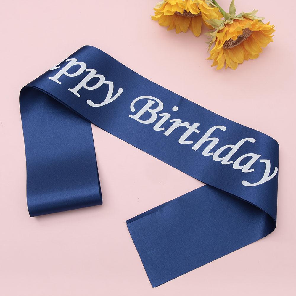 for girls Birthday party Gifts Happy Birthday Sash Etiquette belt Party Decoration Party Favors