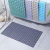 PVC Anti-slip Floor Mat Anti-drop Shower Foot Scrubber Flexible Bathroom Foot Pedal  Washroom