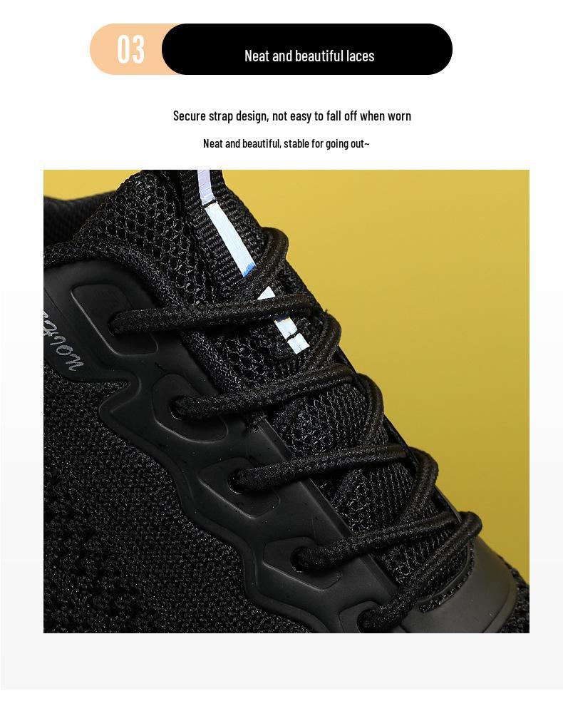 Women's Breathable Flyknit Low-Top Running Shoes - Non-Slip, Lightweight, Casual All-Season Sports Footwear