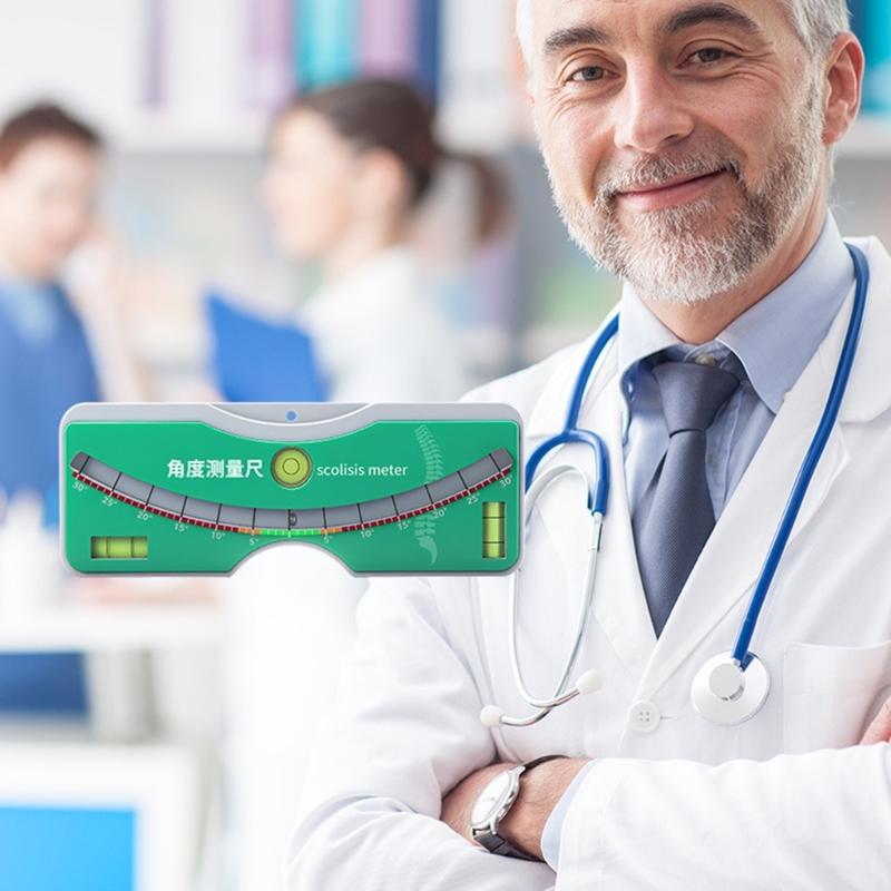 Misuratori per Rilevamento Scoliosi Con Livella a Bolla Integrata Robusti Leggeri Misurazioni di Precisione Per Analisi della Posizione