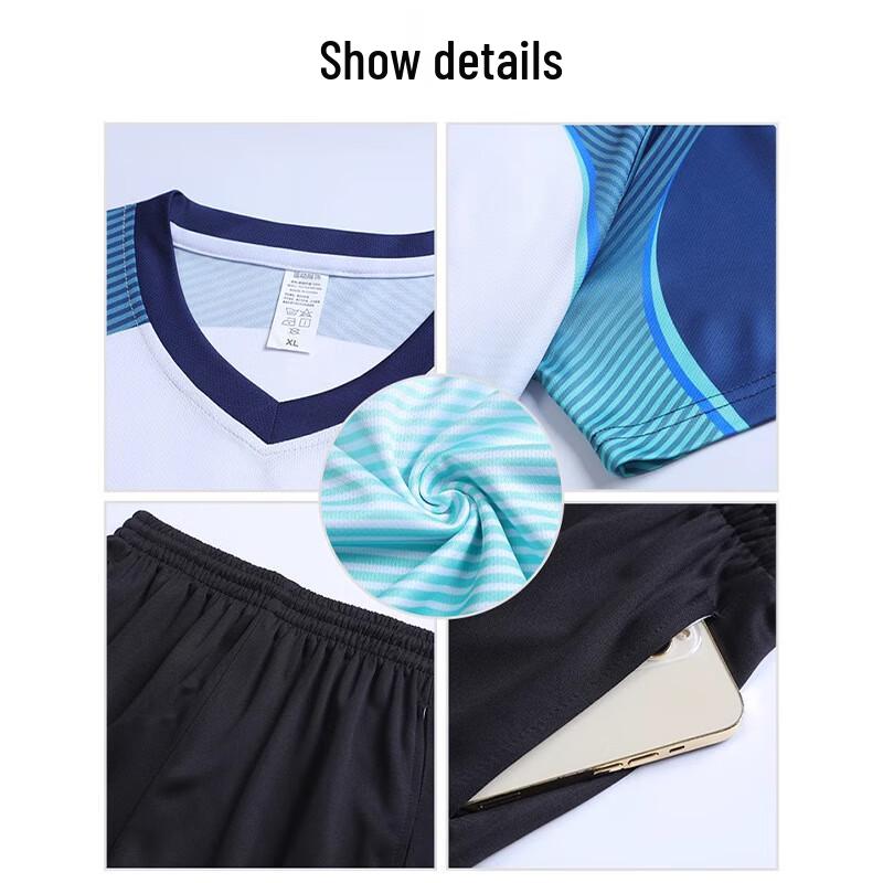 Chiwu Unisex Quick-Dry Volleyball Uniform Set