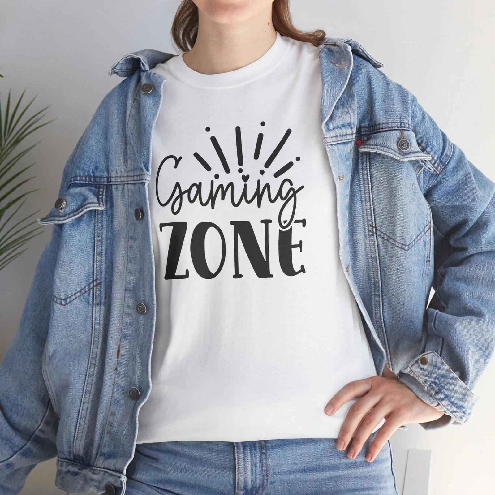 Gaming Zone T-Shirt | Video Game Group Tee | Funny Gaming Graphic Shirt 3XL