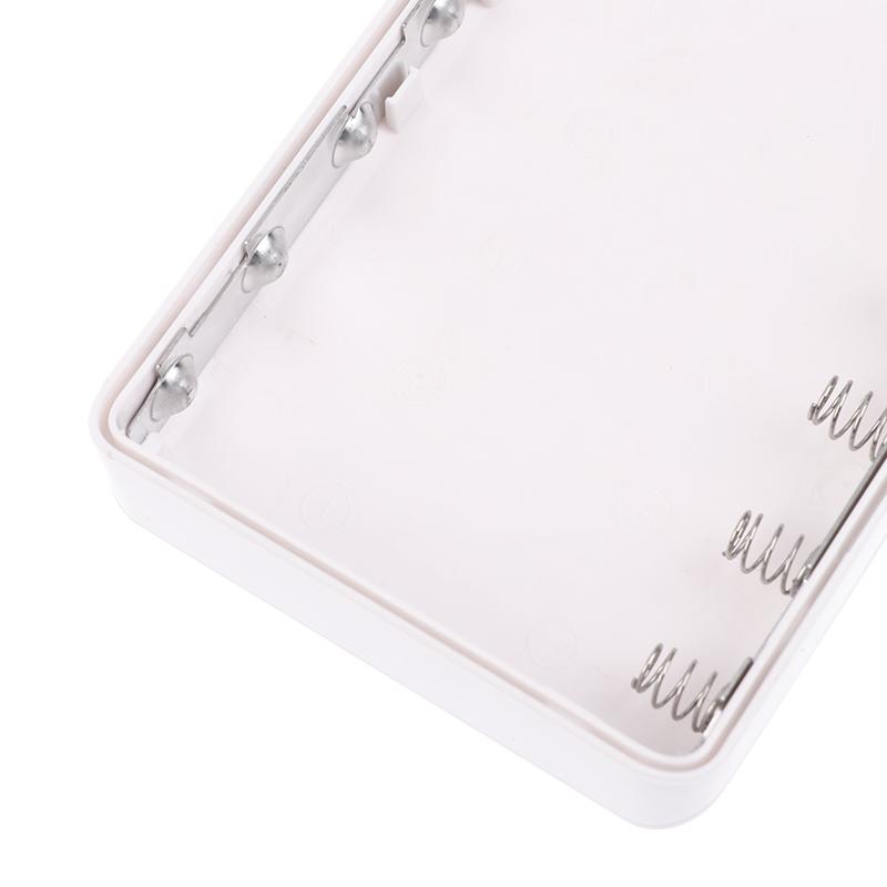 8*18650 Power Bank Cases Battery Holder Portable Dual Usb Type C Micro Input Port Charge Shell For Phone 18650 Battery Cases