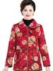 Women's Winter Cotton Jacket for Middle-Aged & Elderly - Plus Velvet Warm Coat