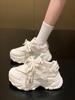 Women's 2025 Autumn Thick-Soled Dad Shoes - White Cortez Casual Sports Sneakers, Super Hot and Stylish, Make Feet Appear Smaller.