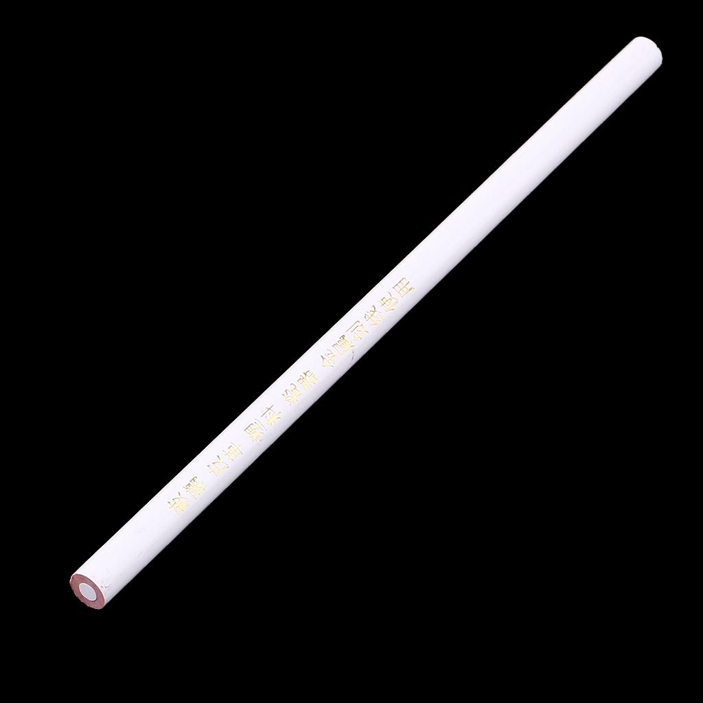 Sewing Tools Fabric Marking Pencil White Wood Craft Pen for Leather and Patchwork Sewing Materials