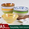 Di Ruien A5 Melamine Restaurant Noodle & Soup Bowls