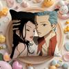P-Paradise Anime K-Kiss Cushion Cover Home & Car Multi-Scene Pillow Cover - Reversible, Soft & Durable for Daily Use