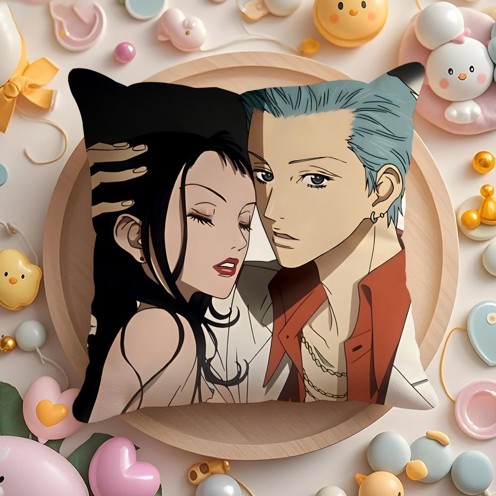 P-Paradise Anime K-Kiss Cushion Cover Home & Car Multi-Scene Pillow Cover - Reversible, Soft & Durable for Daily Use