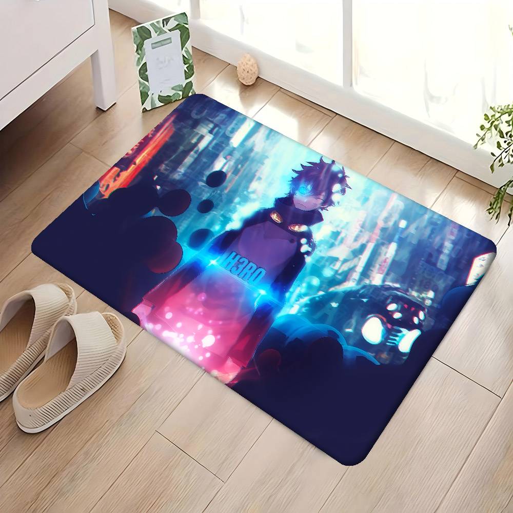 B-Blood Blockade Battlefront Eingangstürmatte Nordischer Stil Heimfußmatte Badezimmer-Toilettenmatten Schlafzimmer Hotel Dekor Matte