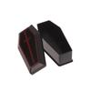 2pcs Dollhouse Miniature Empty Coffin Boxes Prank Props Miniature Coffin Box Halloween Party Props Decoration