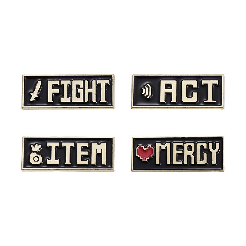 3-6 Pcs/set Anime TV Movies Enamel Pins Horror Movie Characters Brooches Lapel Badges Jewelry Gift for Fans Friends