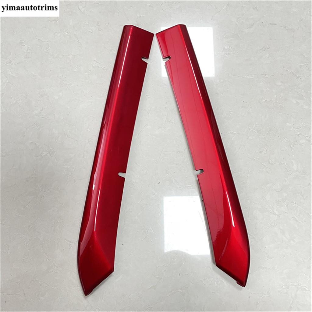 Car Front Grille Grill Bumper Air-inlet Strip Stickers Cover Trims Accessories For Mazda CX-3 CX3 2016 2017 2018