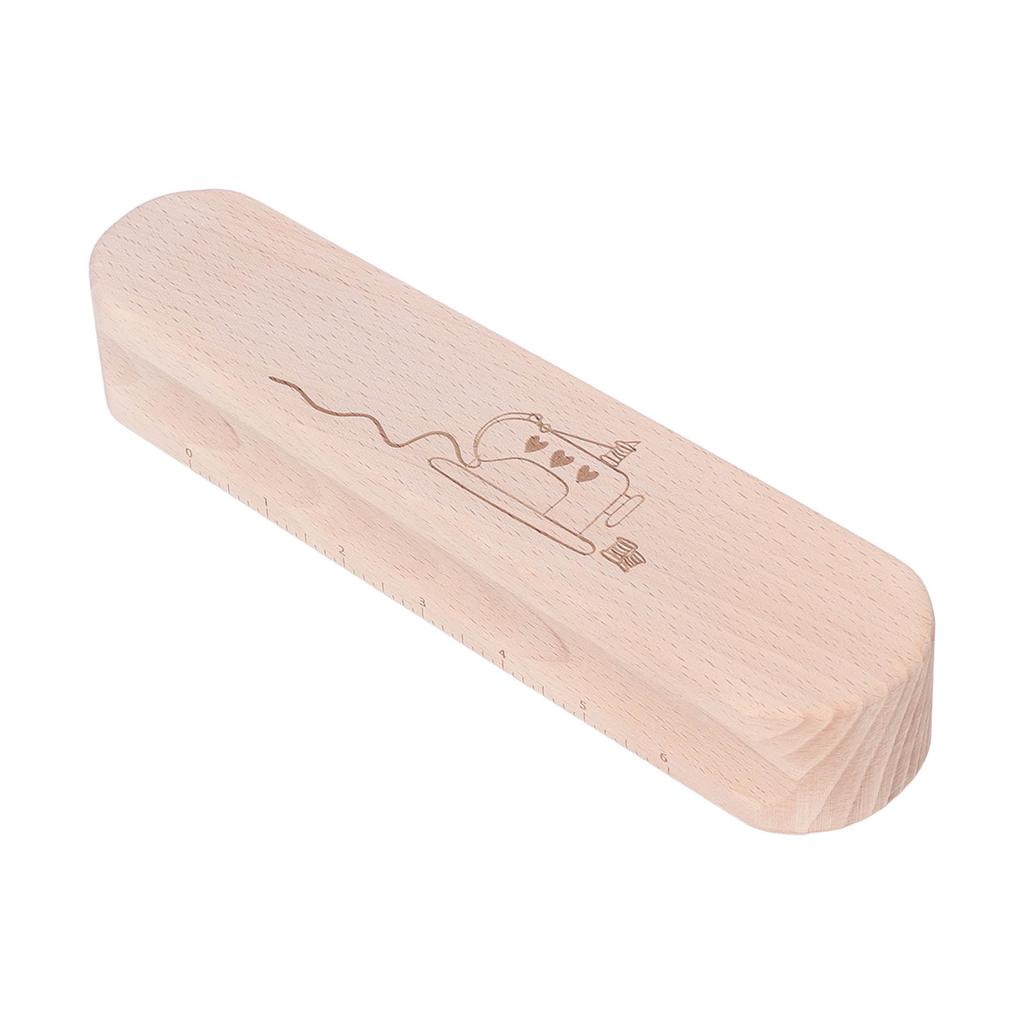 Quilters Clapper Sturdy Wood Round Corner Smoothing Multi Purpose Hardwood Tailor Clapper for Clothing Ironing Sewing