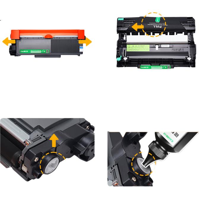 Cai Jin Compatible Toner Cartridge for Guangdian MP3020dn MP3025dn OEP3010dn OEP3012dn OEP3015dn Printer T-3002K6TB Drum Unit T-30012KP Imaging Drum