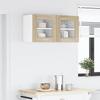Hanging Cabinet 2 pcs Sonoma Oak 40 x 31 x 40 cm Particleboard