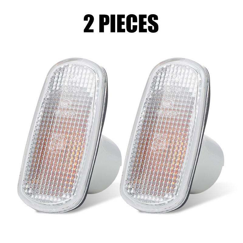 2Pcs 81731-51010 81730-53010 Car Side Marker Fender Lights Turn Signals E13 for Toyota Prado Land Cruiser LC120 LC200 RAV4 Lexus