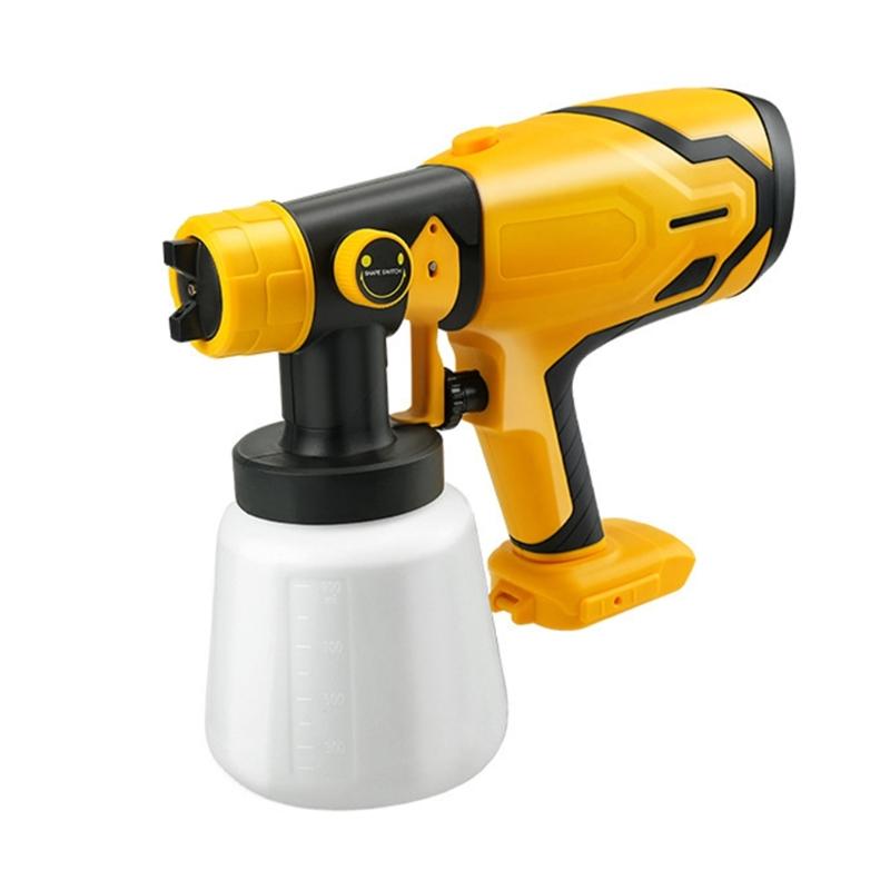 Paint Sprayer HVLP Sprays Guns with Nozzles and 3 Patterns for Furniture Cabinets Fence Wall Door Garden Chairs
