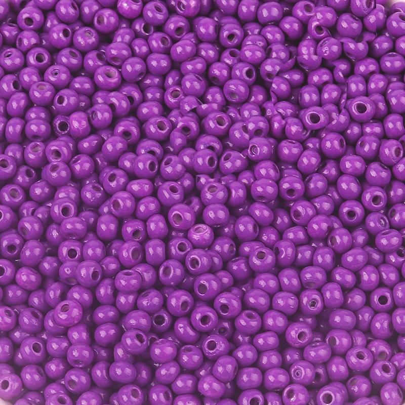 3mm Pink Orange Glass Seed Beads for Cross Stitch and DIY Jewelry Accessories