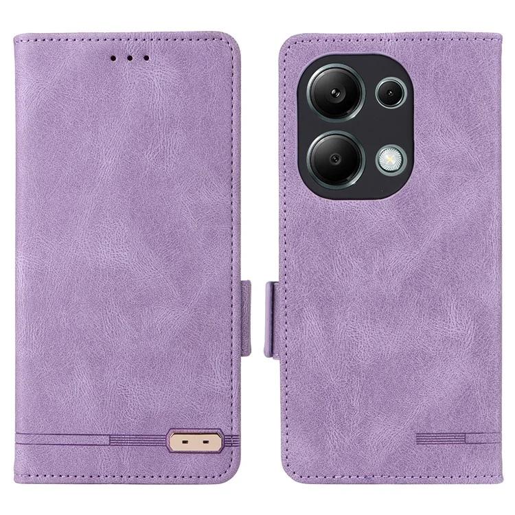 

Для Xiaomi Redmi Note 13 Pro 4G/Poco M6 Pro 4G чехол-книжка-бумажник из искусственной кожи чехол для телефона