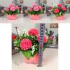 Realistic Artificial Flower In Pot Perfect For Indoor And Outdoor Home Garden Decor