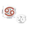 S925 Guardian Star Charm: Eco-friendly Copper, Colorful Zircon, Constellation Beaded Bracelet