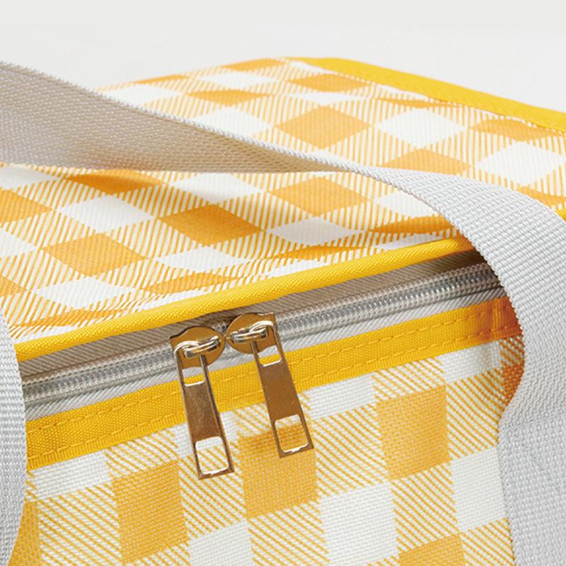 Picnic Bag Portable Thermal Insulated Cooler Box Large Outdoor Camping Lunch Bag Outdoor Waterproof Thickened Aluminum Film Box