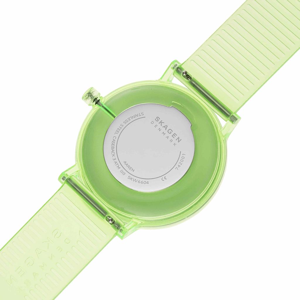 AAREN TRANSPARENT Three-Hand Green 41mm Watch