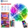 1M Led Lights 5050 for Room Music Sync Multicolor RGB 5V Led Strip Lights Flexible Ribbon for Party Bedroom Decor TV Backlights