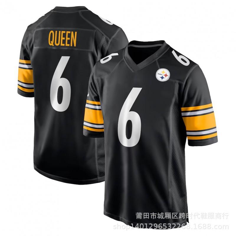 Pittsburgh Steelers NFL Football Jersey Custom Embroidered 8 Rodgers 4 Metcalf Fan Apparel Men
