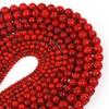 24-140pcs/lot 4 6 8 10 12 14 16mm Natural Stone Beads Colorful Turquoise Beads Round Loose Beads For Jewelry Making DIY Bracelet