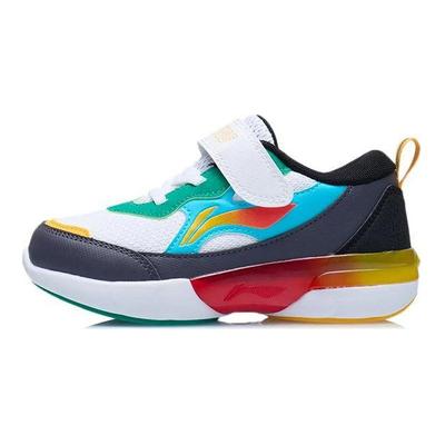 Li Ning Childrens Haoyue Reflective Low-Top Running Shoes Kids Running Shoes Multicolor YKNR086-3