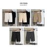 Men's Summer Slim Fit Light Casual White Shorts