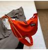 Casual and Versatile Nylon Cloth Bag 2025 New Women's Bag Popular Popular Crossbody Bag Fashionable Shoulder Dumpling Bag